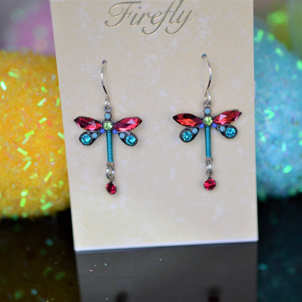 Swarovski hot sale dragonfly earrings