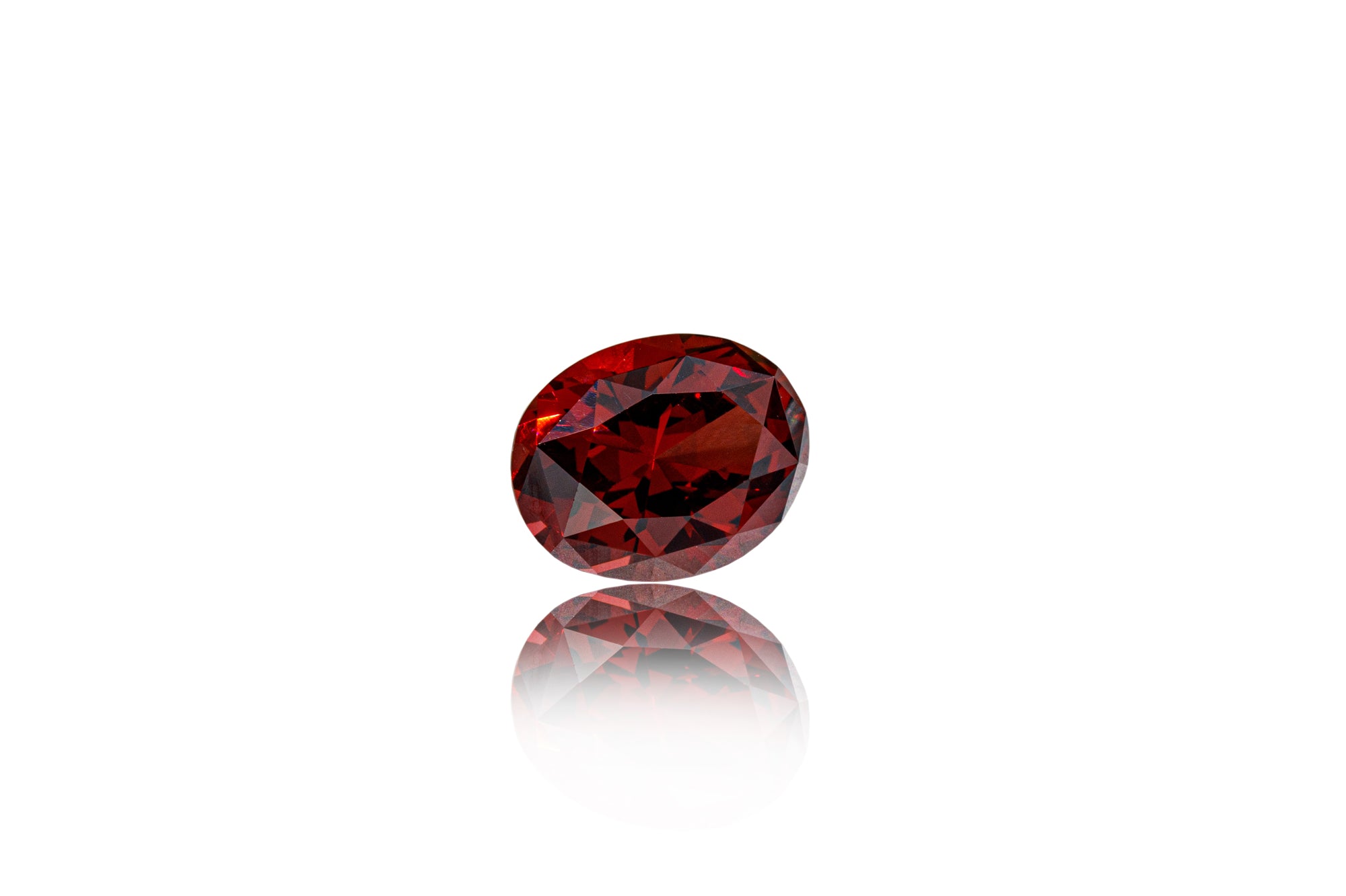 Red Garnet Stone - Excellent Cut January Birthstone USA - Gem Stone